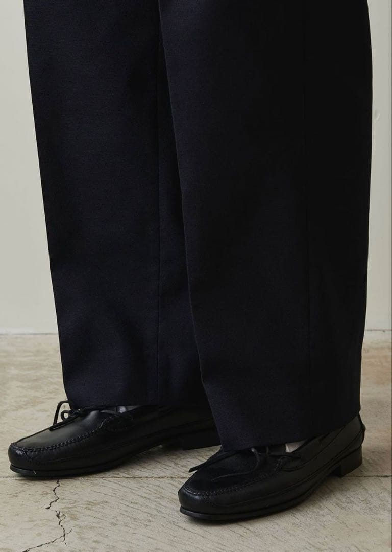 Steven Alan TC ホップサックイン ツープリーツ ドレストラウザーズ