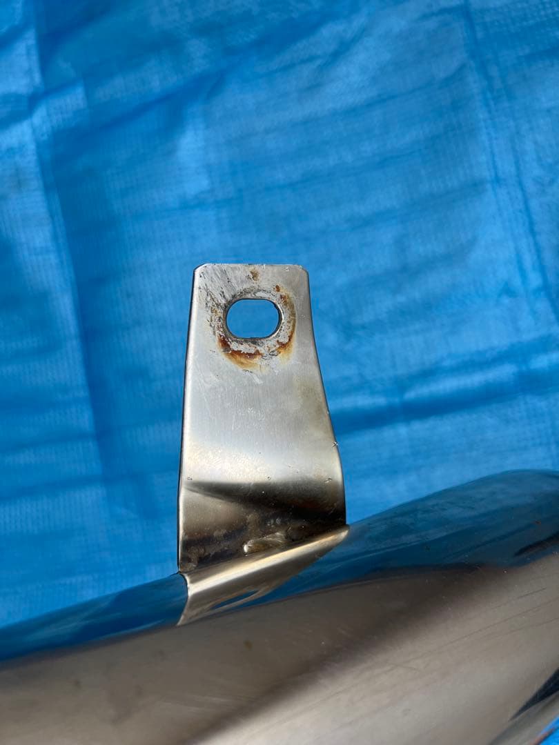 じじ Vツインマグナ250 SP忠男 スーパーコンバットTドラッグマフラー