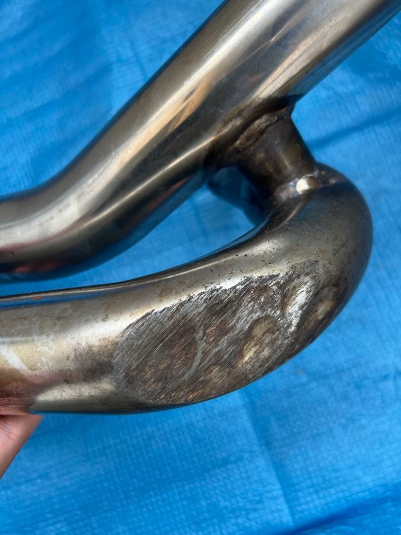 じじ Vツインマグナ250 SP忠男 スーパーコンバットTドラッグマフラー