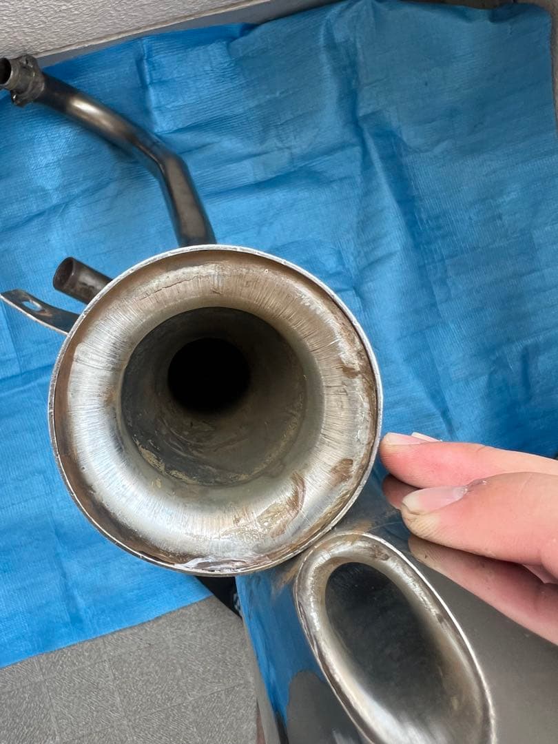 じじ Vツインマグナ250 SP忠男 スーパーコンバットTドラッグマフラー