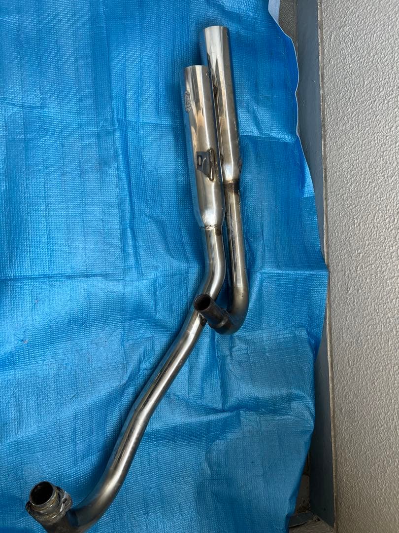 じじ Vツインマグナ250 SP忠男 スーパーコンバットTドラッグマフラー