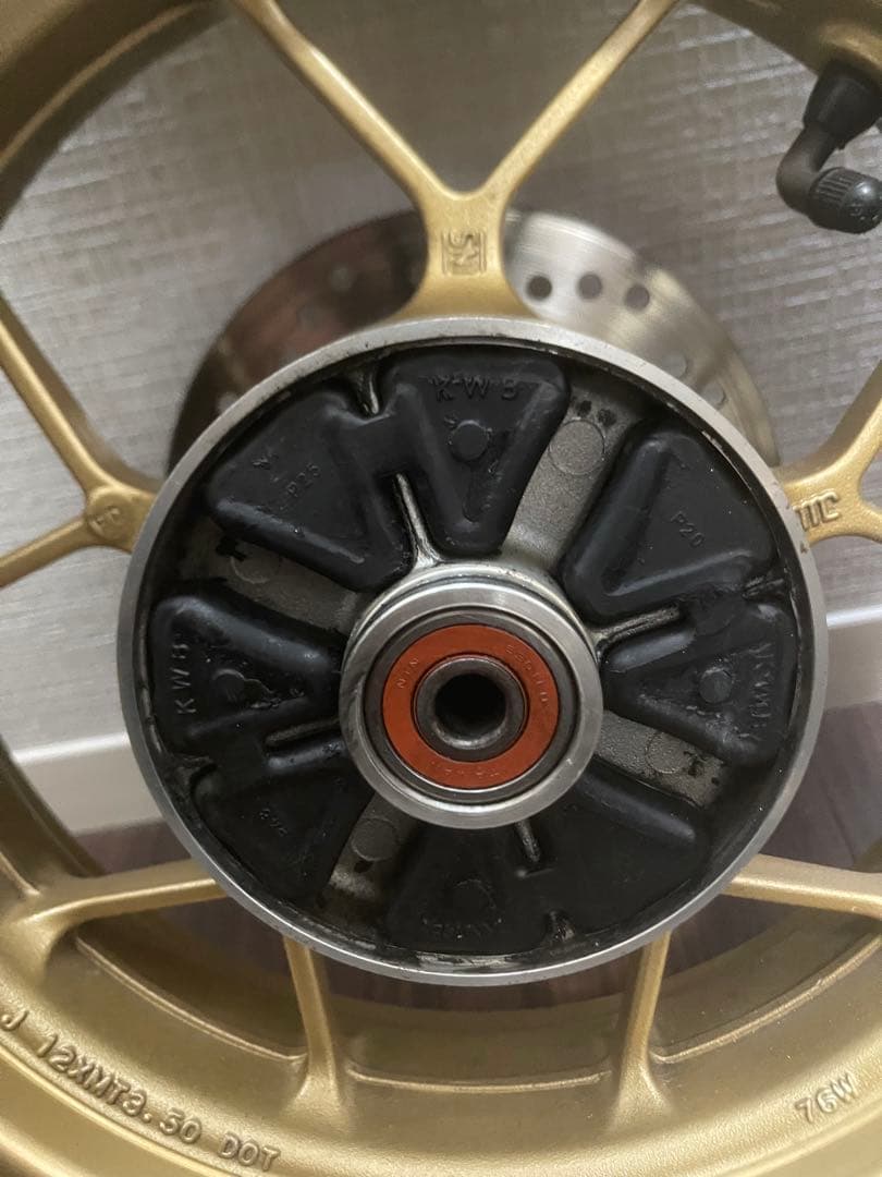 JC61 2014グロム リアホイール ミシュランパワーピュア付き