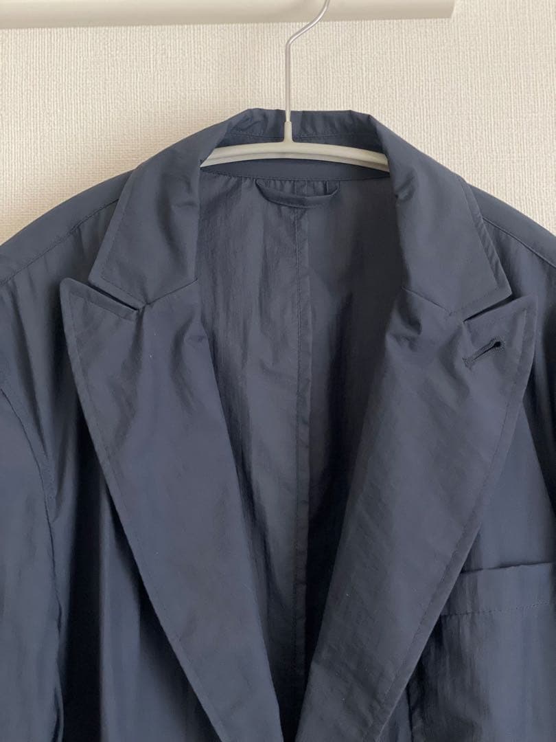 LARDINI ナイロンジャケット　テーラードジャケット