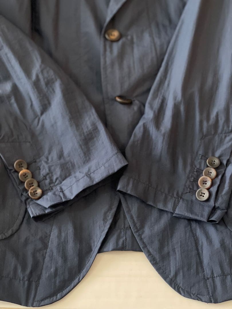 LARDINI ナイロンジャケット　テーラードジャケット