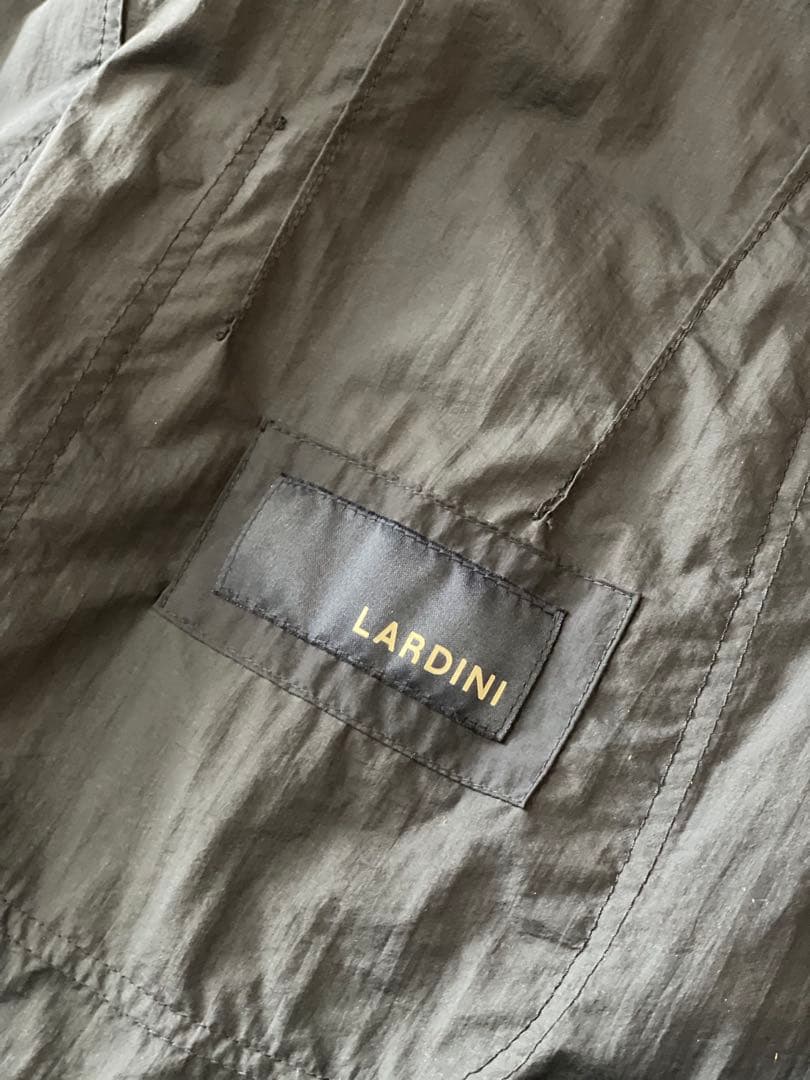LARDINI ナイロンジャケット　テーラードジャケット