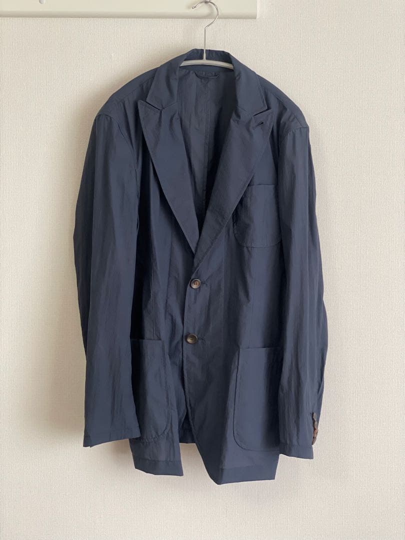 LARDINI ナイロンジャケット　テーラードジャケット