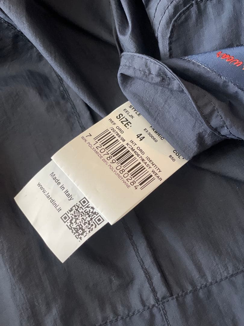 LARDINI ナイロンジャケット　テーラードジャケット