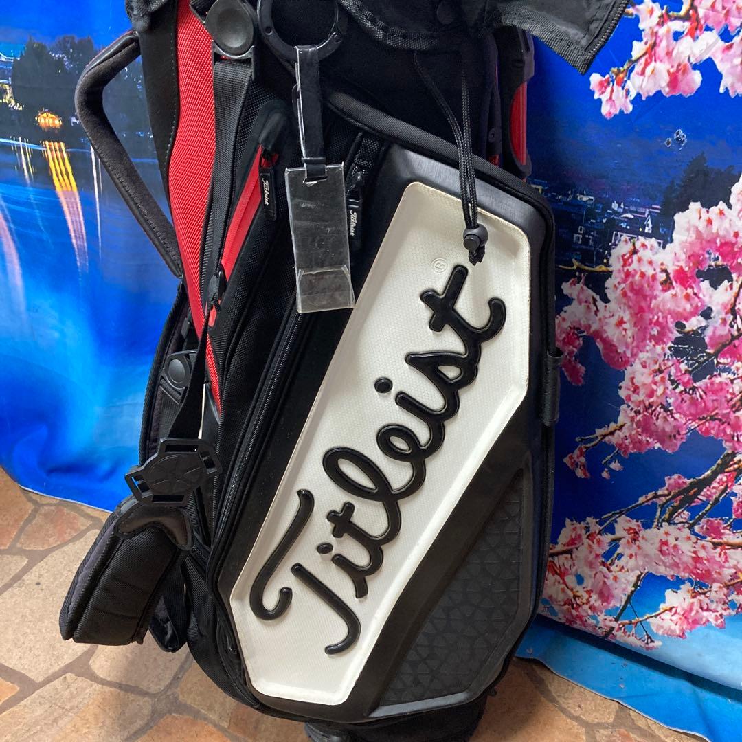 寶BU-1100 Titleist スタンド式 キャディバッグ ブラック