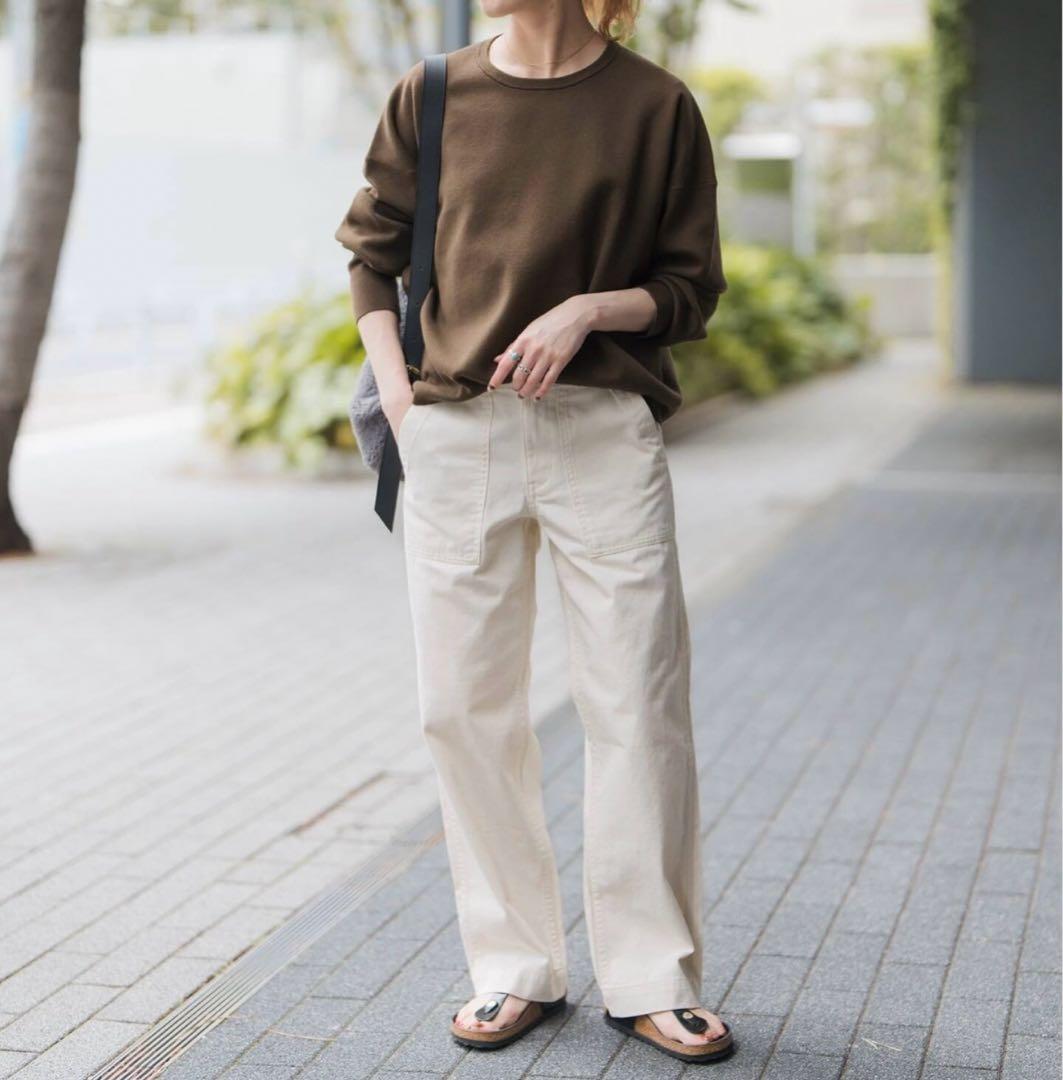 美品　Spick & Span スピックアンドスパン　ルーズベイカーパンツ　36