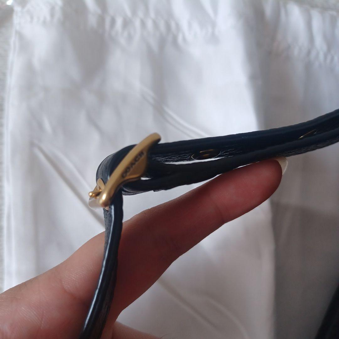 COACH コーチ　カメラバッグ　ターンロック　ブラック　ショルダーバッグ