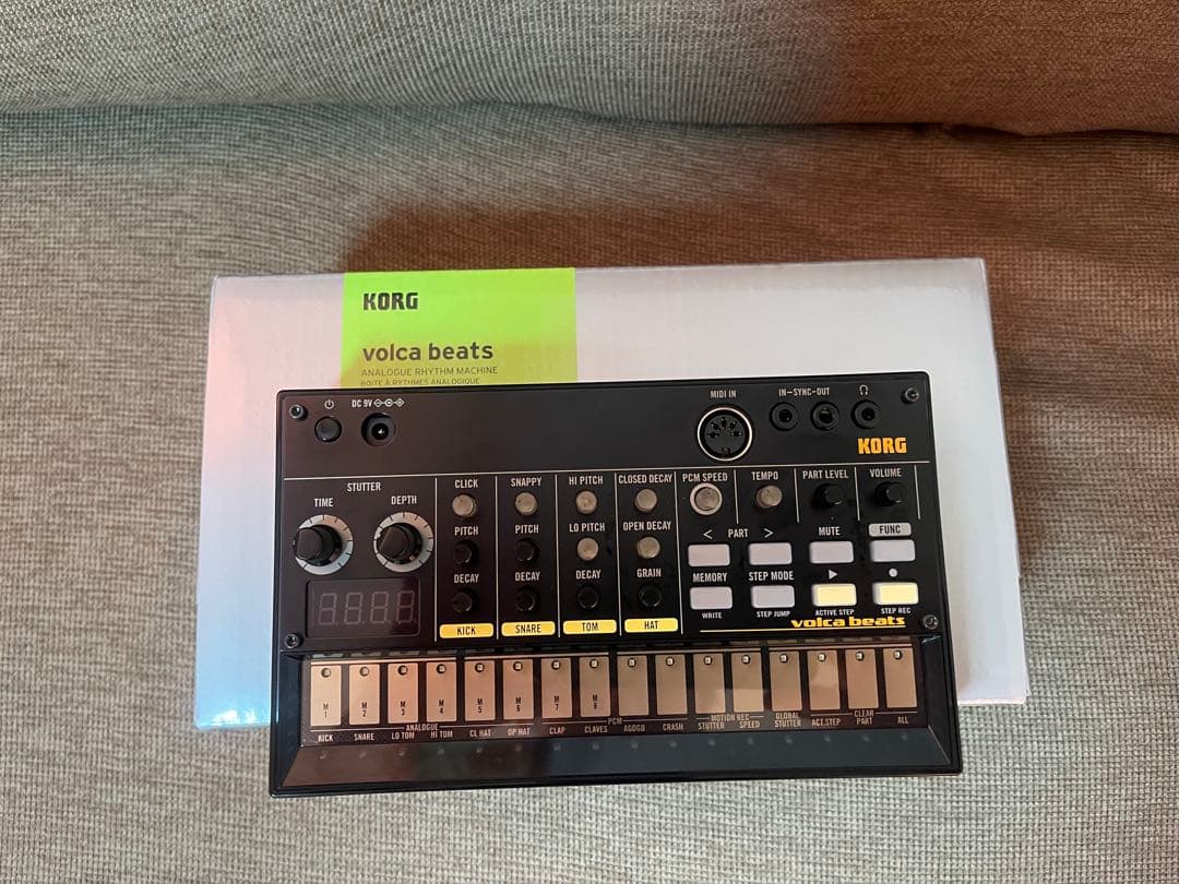 KORG volca beats アナログシンセサイザー