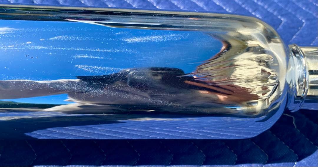 美品　SR400 SR500 デイトナ　キャプトンマフラー　キャブトンマフラー