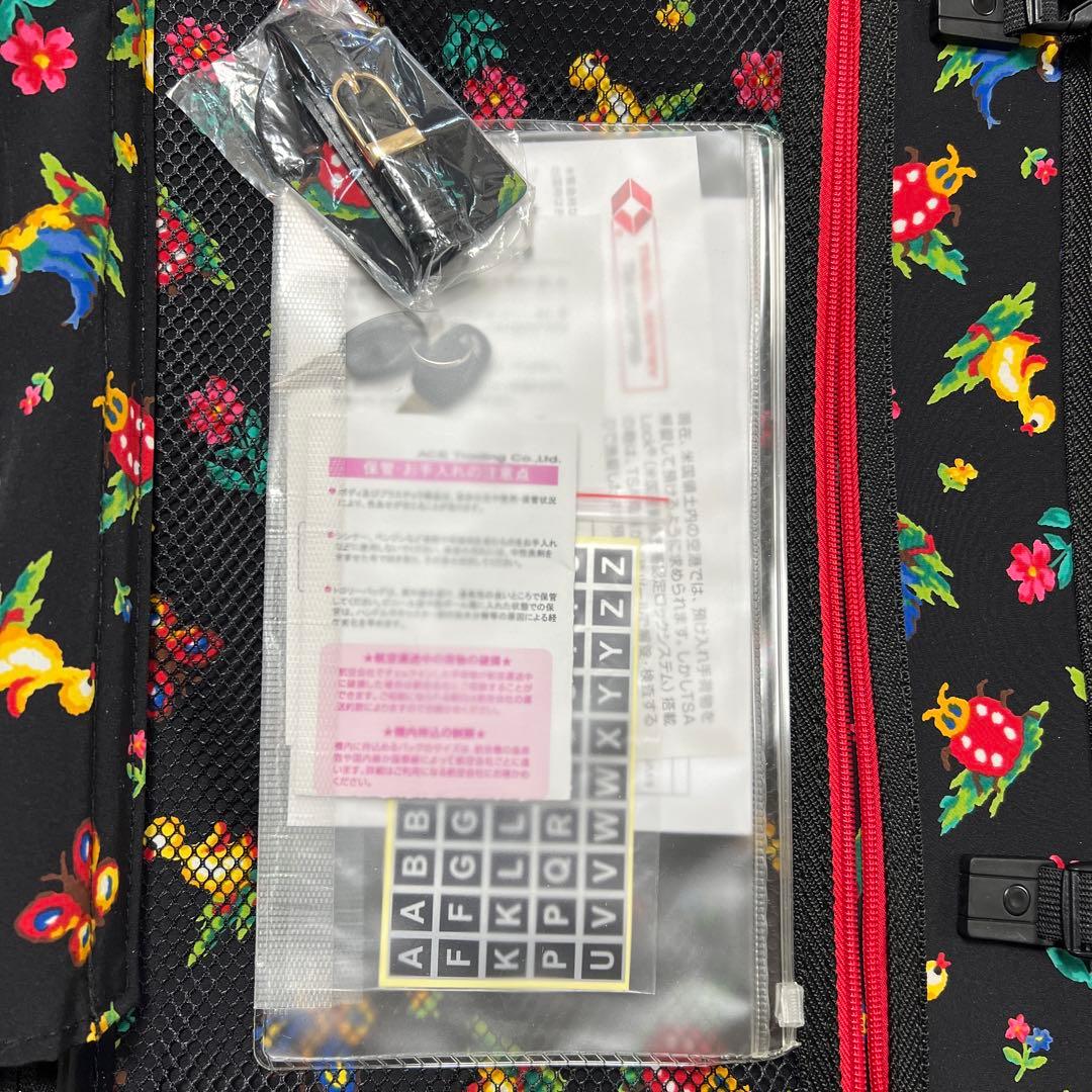 フェイラーハイジ柄キャリーバック　高品質ACE製