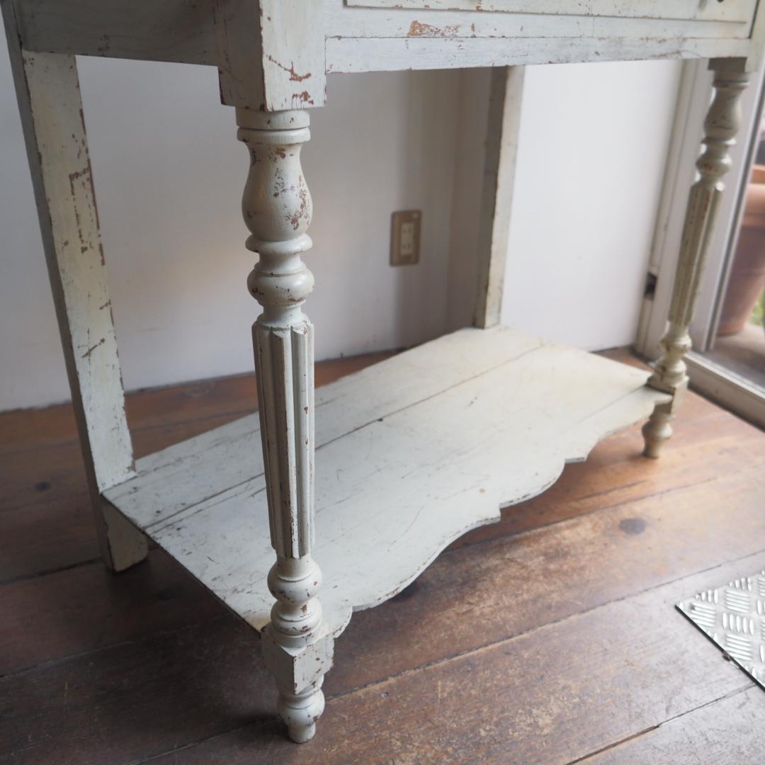 ★希少!大理石天板フランスアンティーク★ コンソールテーブル 机