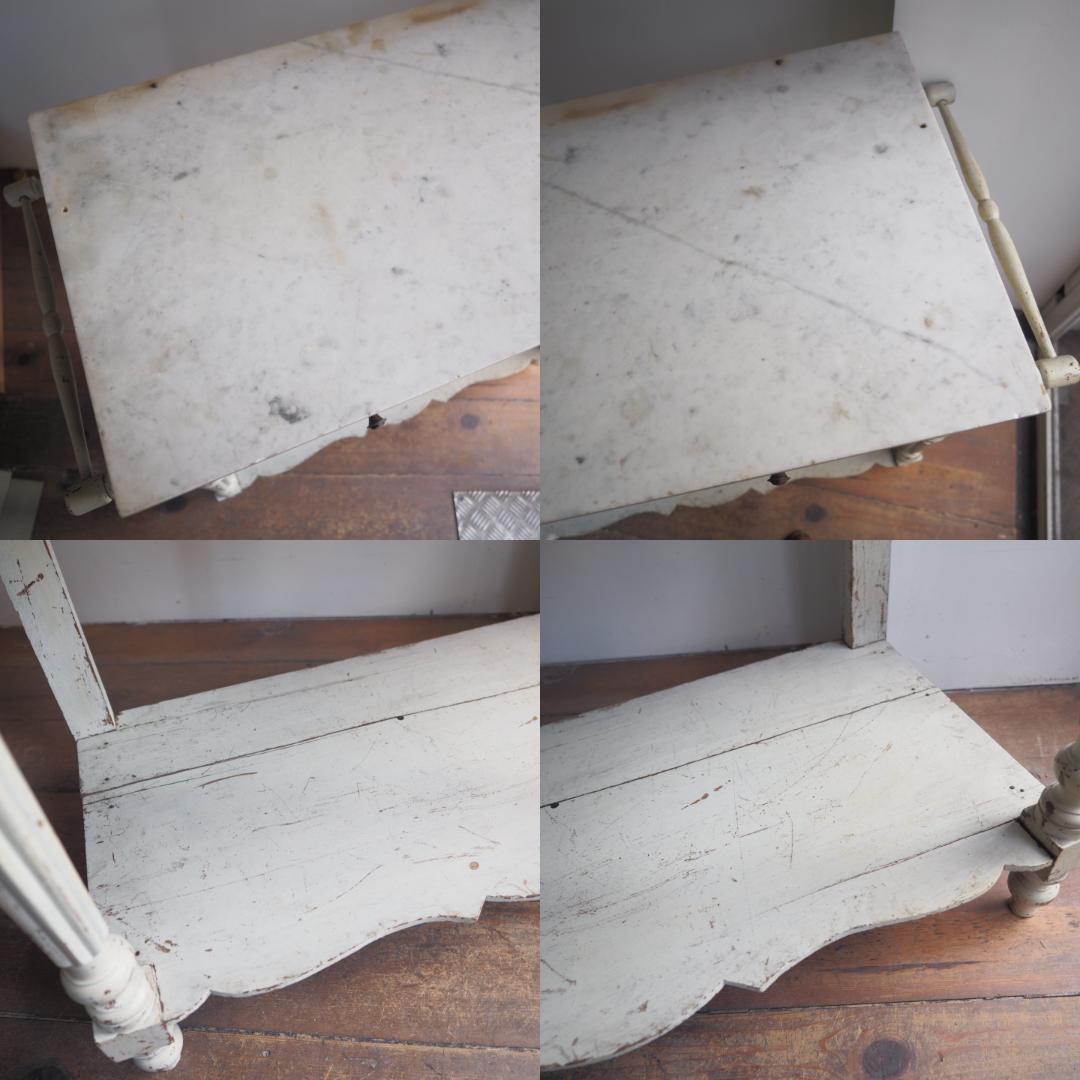 ★希少!大理石天板フランスアンティーク★ コンソールテーブル 机