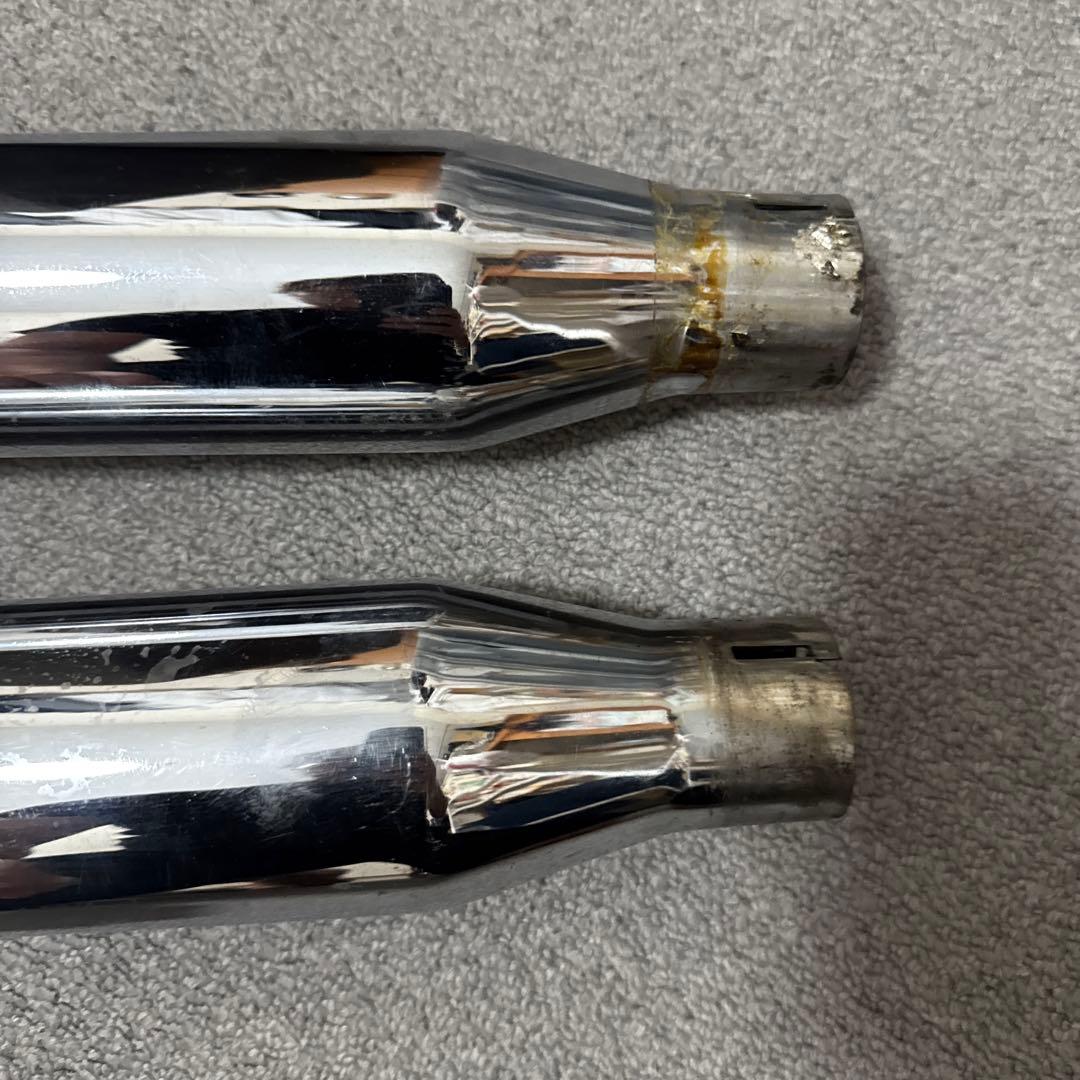 ハーレーダビッドソン　S &S スラッシュカット　スリップオン　マフラー