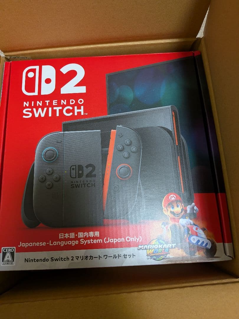 Nintendo Switch 2 マリオカートワールドセット新品未使用未開封品