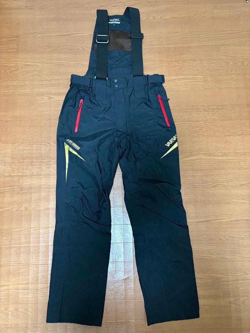 VARIVAS レインウェアセット 黒/金