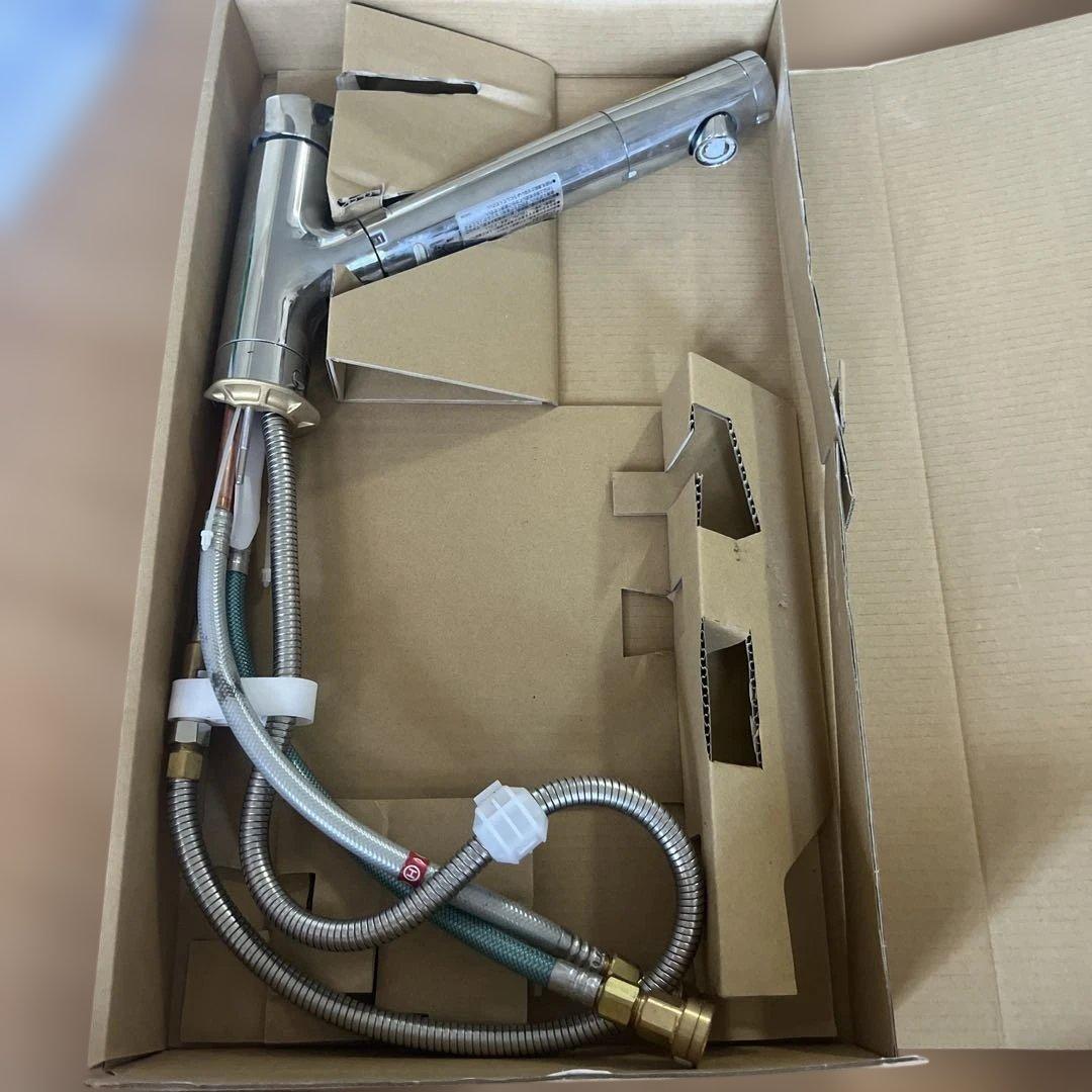 TOTO キッチン水栓 台付シングル混合水栓 浄水カートリッジ内蔵