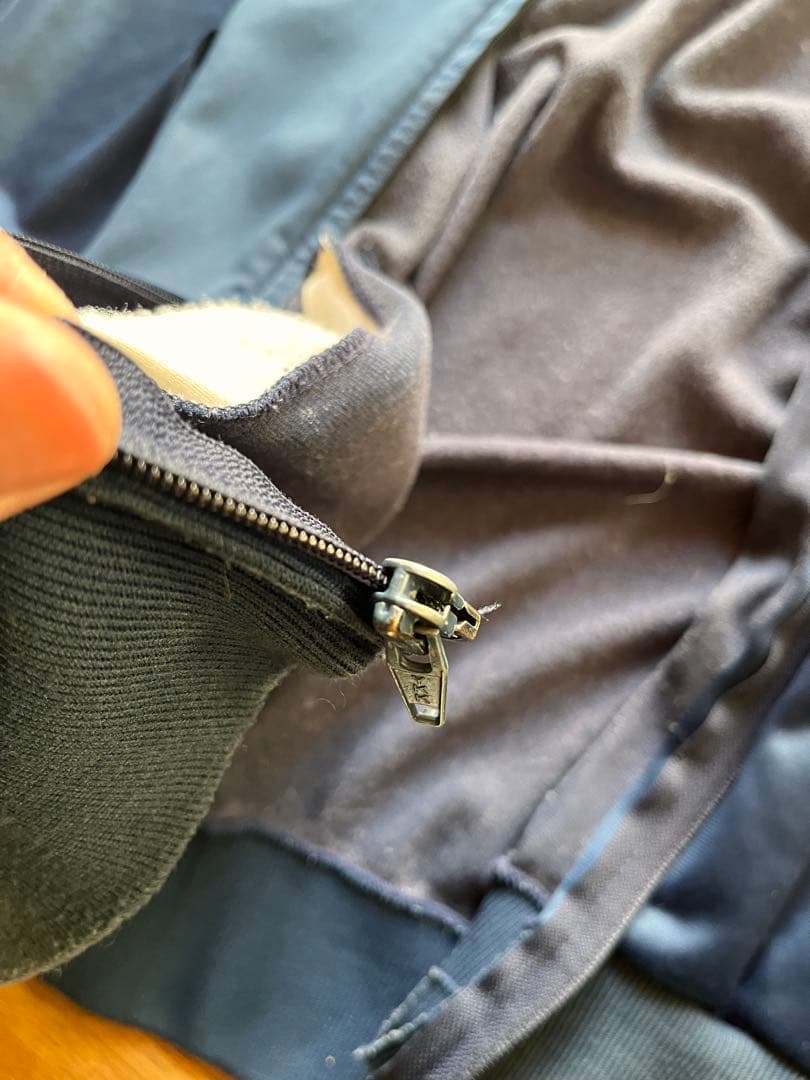 ヨンス着用同色adidas ATP 80s 銀タグ USA製 ジャージ ネイビー