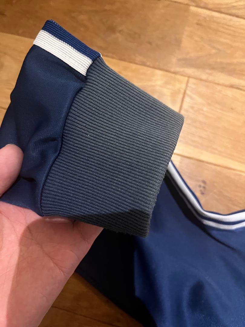 ヨンス着用同色adidas ATP 80s 銀タグ USA製 ジャージ ネイビー