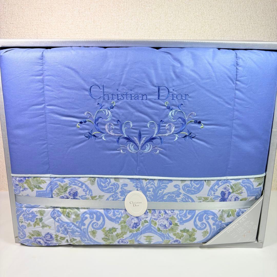 Christian Dior ダウンケット　150cm×200cm