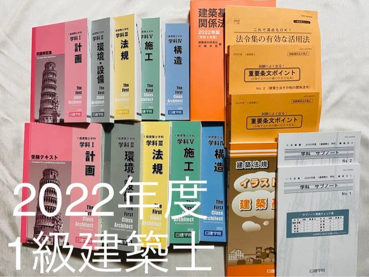 一級建築士　学科試験　2022年(令和4年) 日建学院