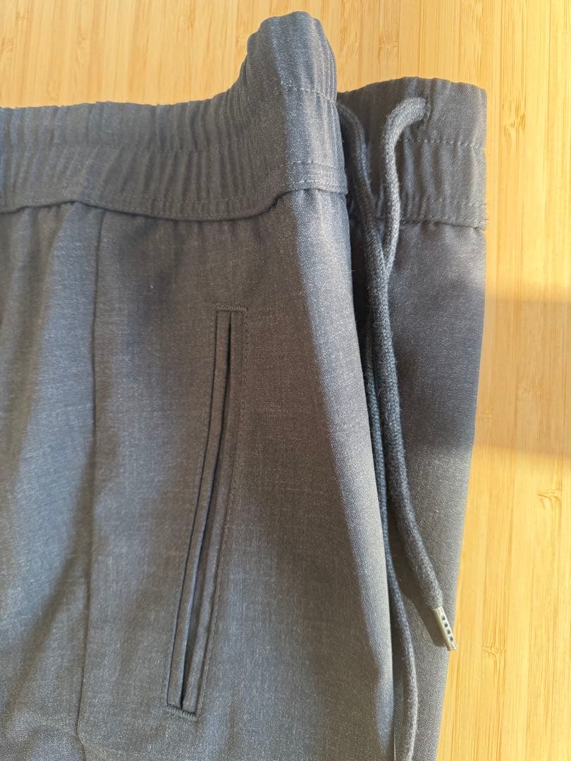 赤人JAMES PERSE MENストレッチウール ドローストリングパンツ