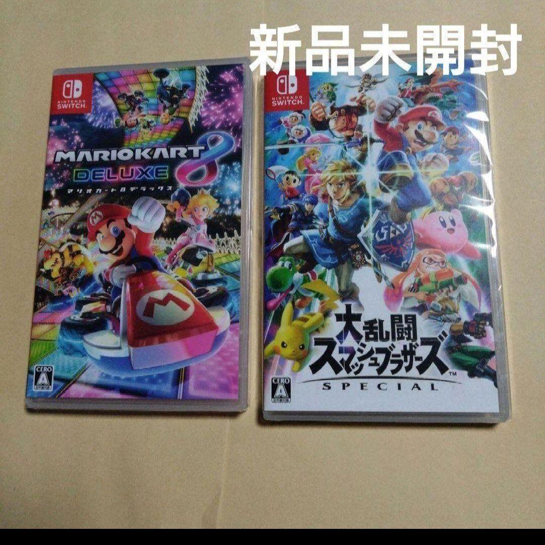大乱闘スマッシュブラザーズ マリオカート8デラックス　ソフト　新品