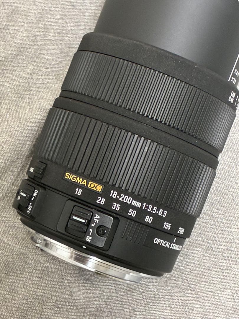 ⭐️美品⭐️ SIGMA 18-200mm 3.5-6.3 DC OS Canon