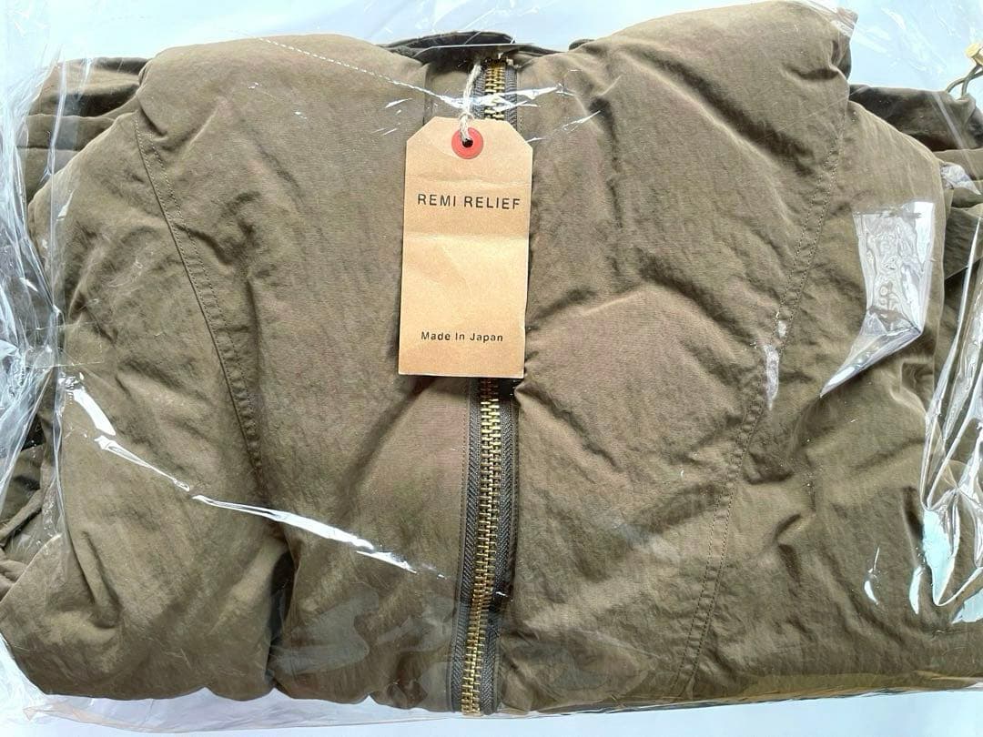 REMI RELIEF レミレリーフ Zip up 2way Blouson