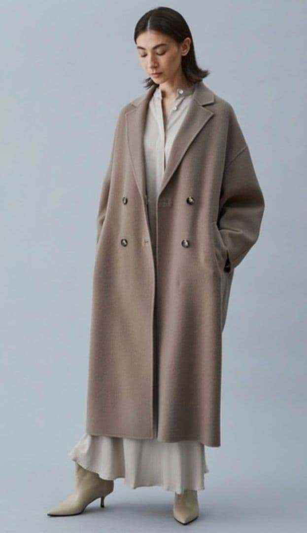 定価6.5万円　1er Arrondissement　カシミヤ　チェスターコート