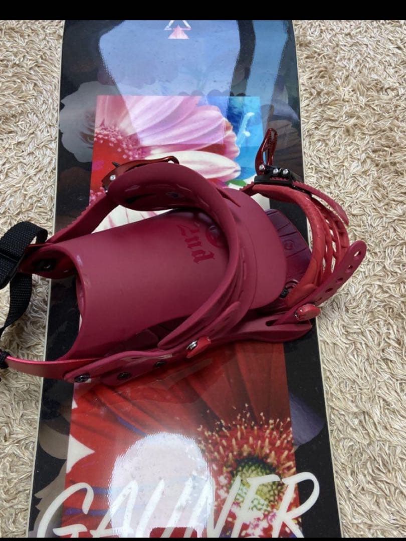 GAUNER スノーボードビンディング付き