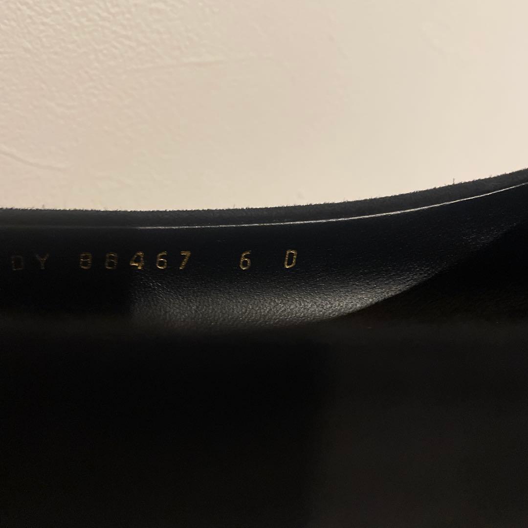 フェラガモ パンプス フラットバレエシューズ　6 D リボン