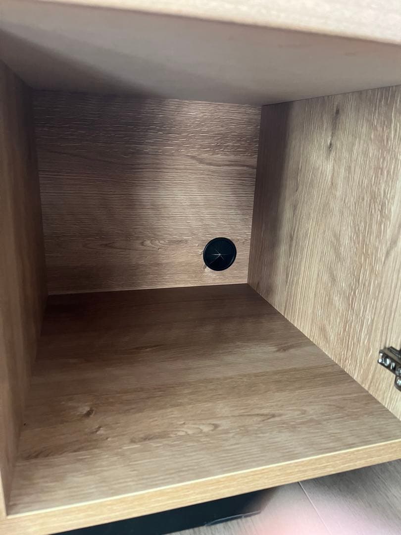 【極美品】LOWYA 木製タップ収納付きテレビ台 幅180cm