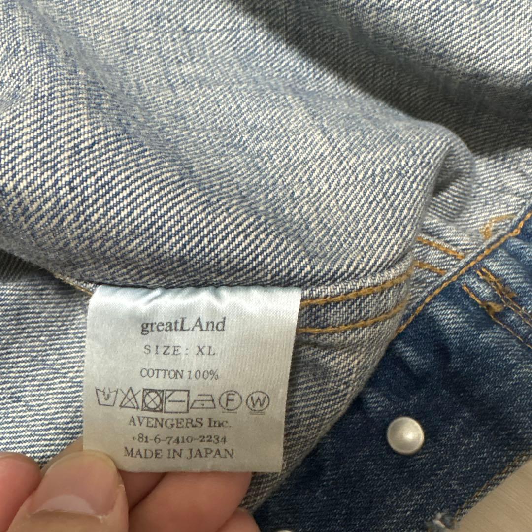 ジャケット・アウター greatland original Logan denim 5years