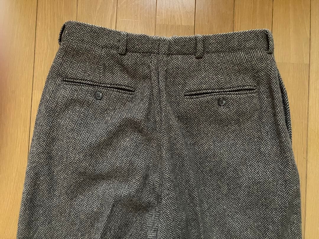 90s RRLヘリンボーン ウールパンツ　W30 made in USA