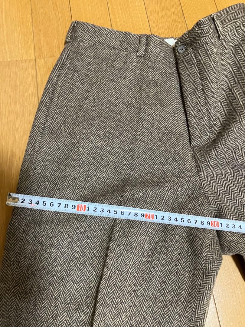 90s RRLヘリンボーン ウールパンツ　W30 made in USA