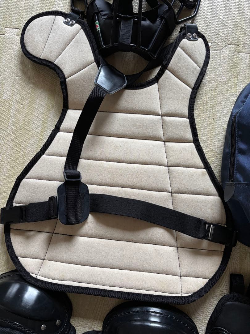 SSK ー般軟式キャッチャー防具キャッチャーズギア5点セット ブラック