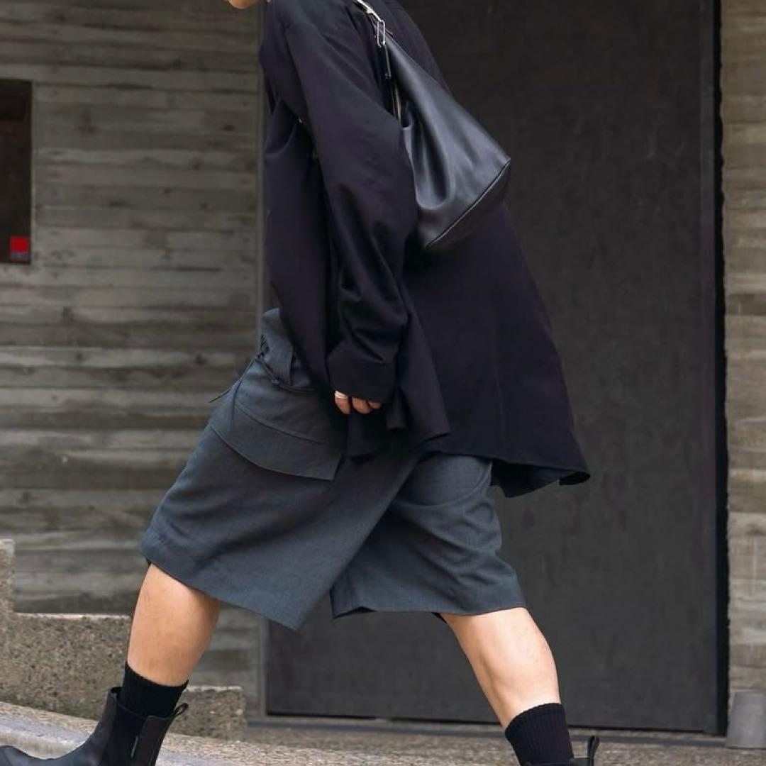 OLD COACH ワンショルダーレザーバック　ブラック