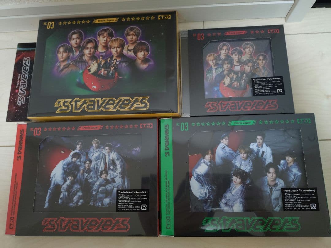 TravisJapan　アルバム　'stravelers 4形態セット　DVD