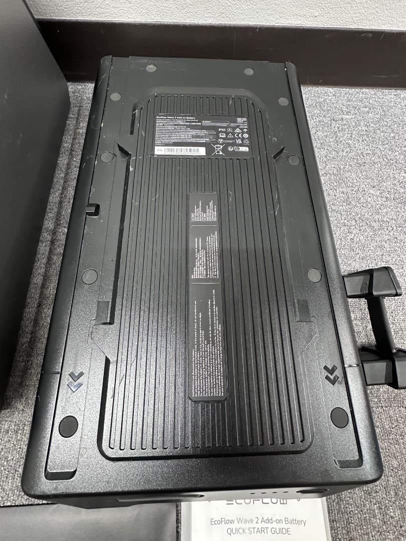 EcoFlow Wave 2 エアコン本体、バッテリー、別売り排気ダクトホース