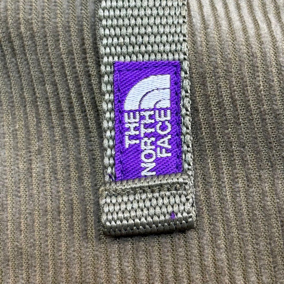 NT5155N PURPLE LABELコーデュロイ ワイドテーパードパンツ