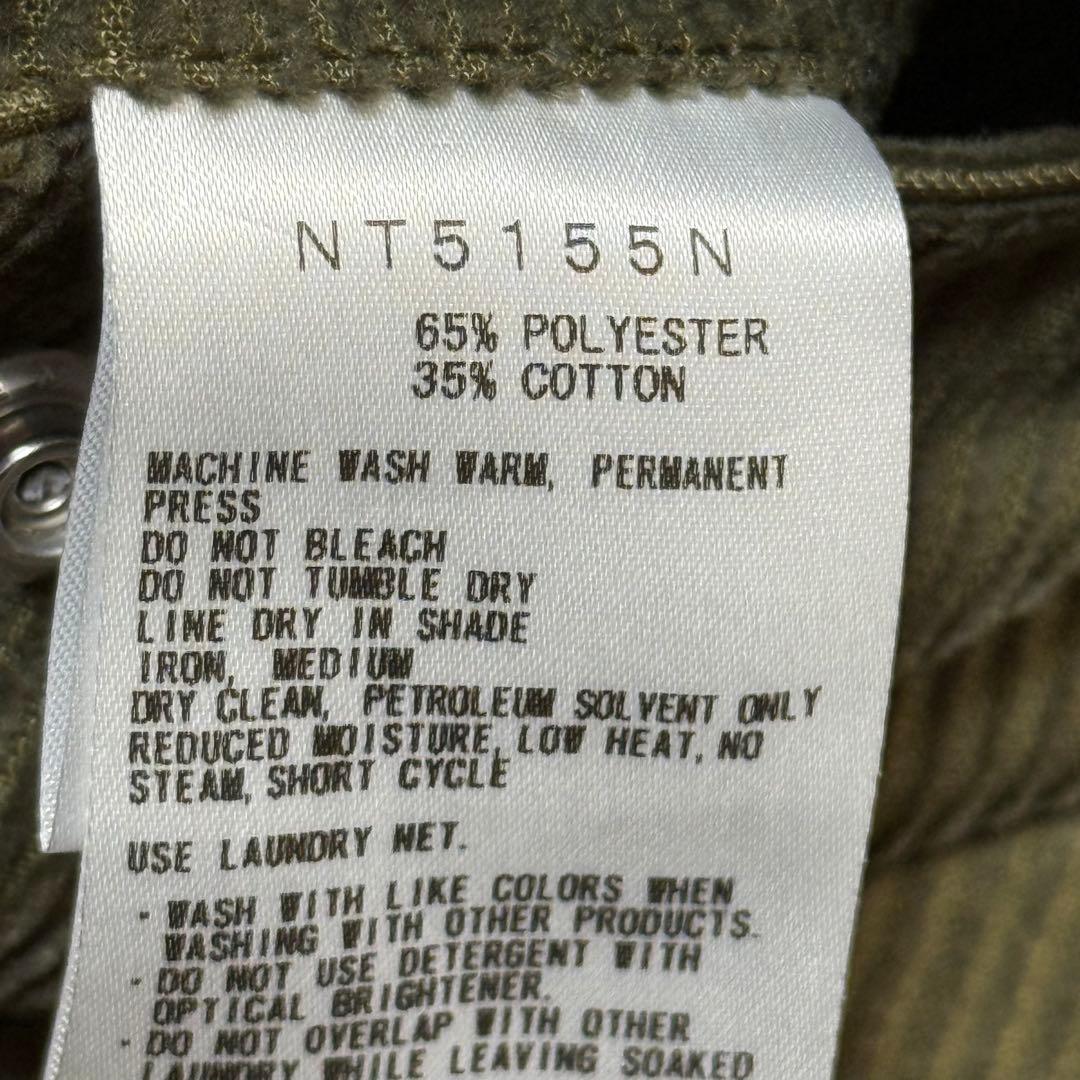 NT5155N PURPLE LABELコーデュロイ ワイドテーパードパンツ