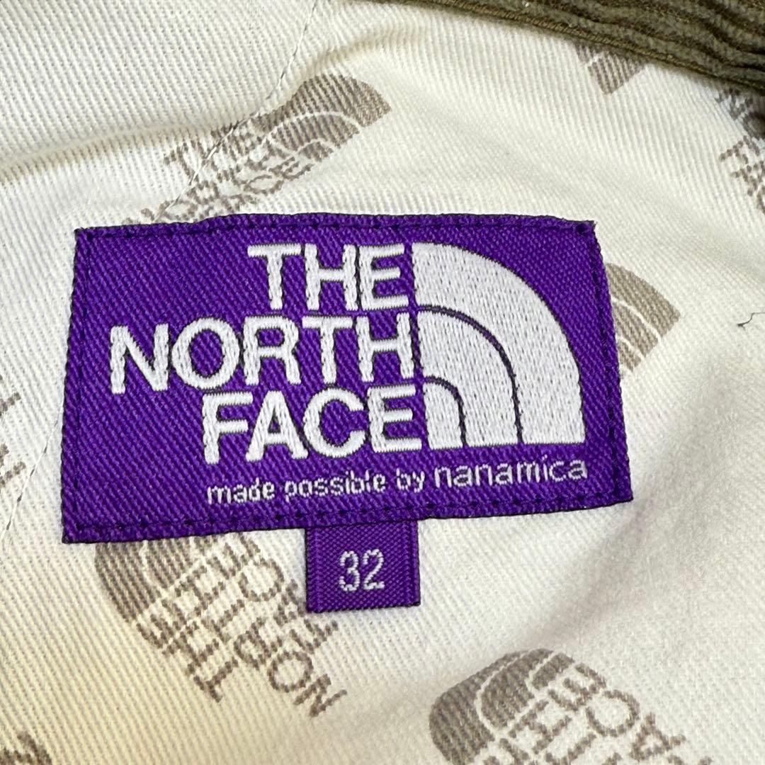 NT5155N PURPLE LABELコーデュロイ ワイドテーパードパンツ