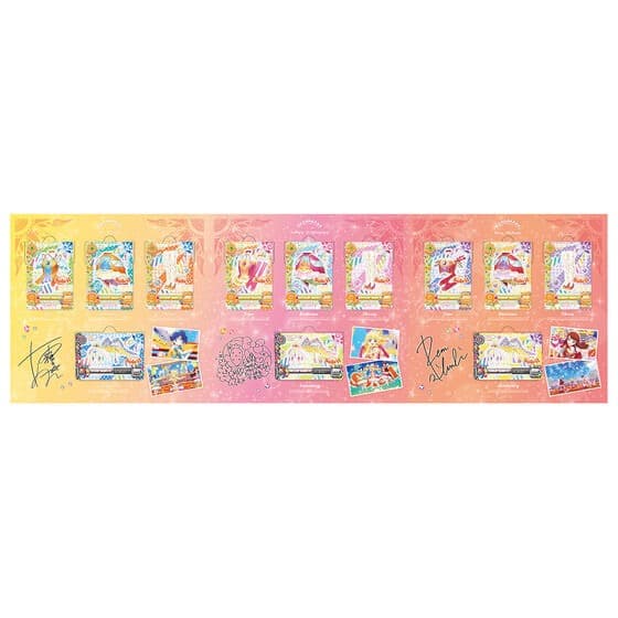 アイカツ！ プレミアムカードセット ソレイユ　星宮いちご 霧矢あおい 紫吹蘭