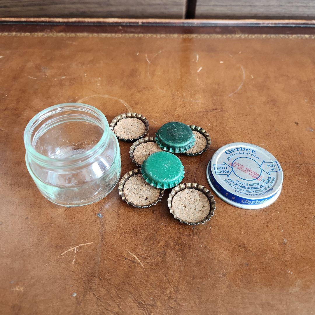 ビンテージ ガーバー 空き瓶 