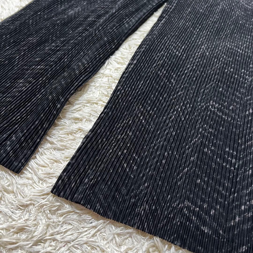 美品 イッセイミヤケ ISSEY MIYAKE プリーツ パンツ サイズ2