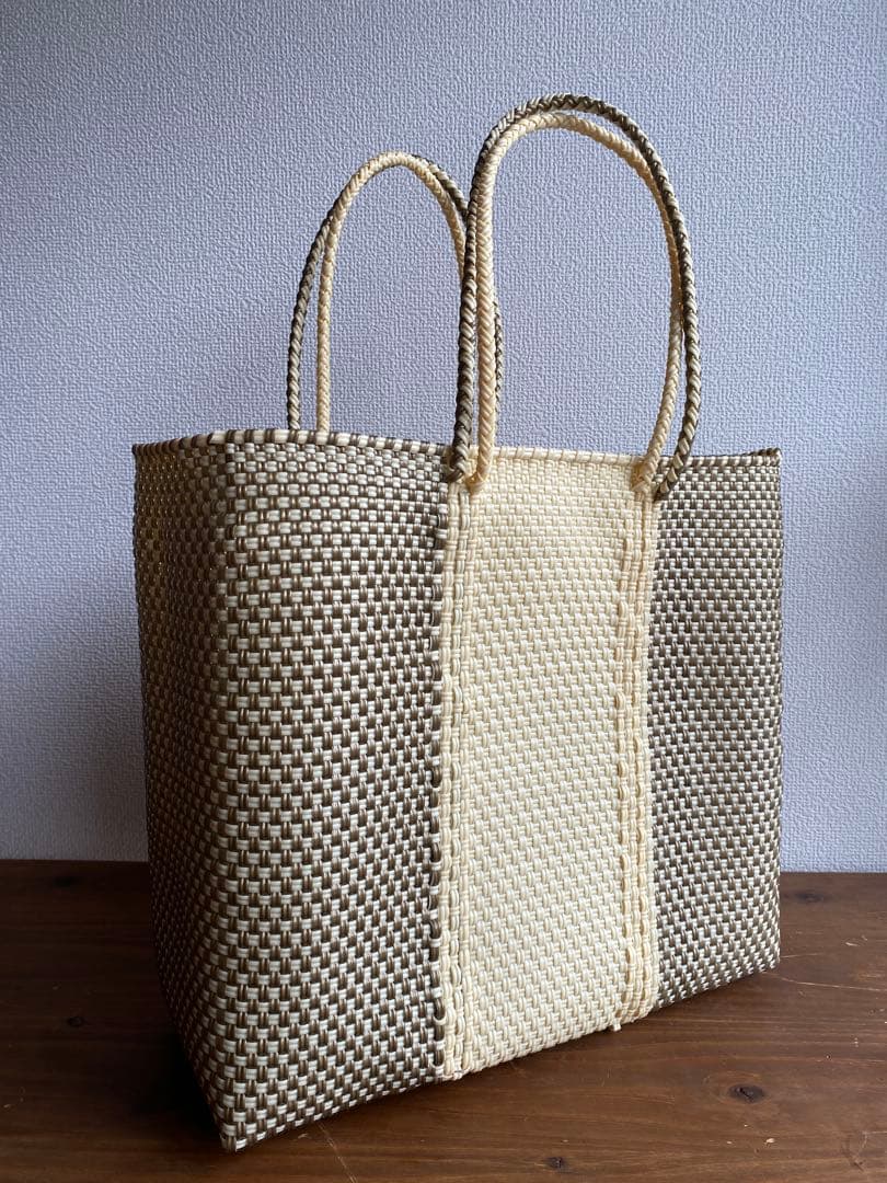 #G121-L1-Lサイズ　メキシコ　オアハカ　メルカドバッグ