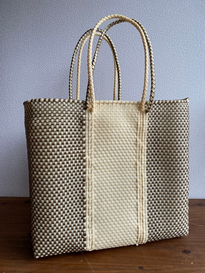 #G121-L1-Lサイズ　メキシコ　オアハカ　メルカドバッグ